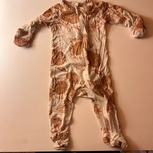 Kate Quinn Zipper Footie